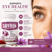 BOGO Sale - Extra Strength Saffron Extract - Two 60 Count Bottles, 88.5mg Per Serving