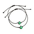 thumbnail image 4 of Minnieouse 2 Pack Girl Matching Bracelets Adjustable Hand-made Female Popular Hand Wrist Set Chain Jewelry Accessories for Girlfriend Wear Negro 10piezas, 4 of 6