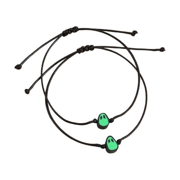 Minnieouse 2 Pack Girl Matching Bracelets Adjustable Accessories Hand-made Set Popular Female Jewelry Hand Wrist Chain for Girlfriend Wear Type1 NO1