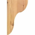 thumbnail image 3 of 5 1/2"W x 6"D x 10"H Carmel Smooth Corbel, Western Red Cedar, 3 of 9