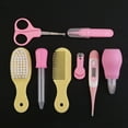 thumbnail image 1 of LYUMO Baby Healthcare Kit,Baby Care Sets,10 pcs/set Infant Baby Health Care Kit Nail Hair Thermometer Grooming Sets Daily Nurse Tool, 1 of 2