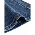 thumbnail image 6 of FEDPOP Baggy Jeans for Girls Wide Leg Ripped High Elastic Waisted Denim Pants Cute Summer Trousers Y2K Streetwear 7-14Y, 6 of 7