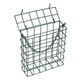 thumbnail image 2 of Comedero colgante para pájaros con forma de torta de sebo, para exteriores, con cadena de metal. Verde, 2 of 6