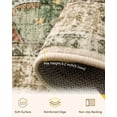 thumbnail image 2 of 2'x6' Runner Rug for Hallway Floor, Yamaziot Rug Carpet Runner with Rubber Backing, Washable Non Slip Rug Runner Vintage Mat for Bedroom, Laundry, Sage Green, 2 of 5