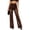 *Coffee, variant on VBVC Women's Y2K Sheer Lace Palazzo Pants , Ladies' High Waisted Wide Leg Trousers , Summer Boho Clubwear Outfits For Women,Coffee,S-XL