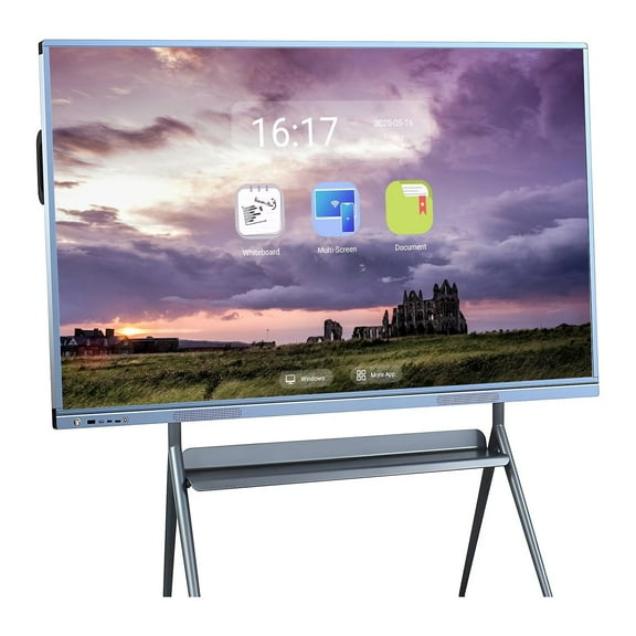BELNET 55 Inch Smart TV 4K Dolby Vision Multi-Screen Collaboration​Dual OS System Multi-Touch for Living Room, Office and Bedroom(Include Wall Mount)