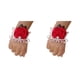thumbnail image 2 of Billuyoard Ramillete de muñeca de rosa de satén hecho a mano elegante de tela para bodas y graduaciones elástica única N24 rojo N24 rojo 2Conjunto, 2 of 6