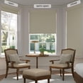 thumbnail image 4 of LazBlinds No Drill Blinds for Indoor Windows, Blackout Roller Shades, Cordless Window Blinds, Thermal Insulated Fabric UV Protection, for in Home and Office, 32.5" W x 72" H, Beige, 4 of 6