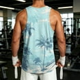 thumbnail image 4 of Hawaiian Sleeveless Tank Tops for Men Vintage Beach Graphic Gym Muscle Cut Off Tops Beach Summer Vacation Tanks, 4 of 4