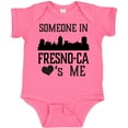 thumbnail image 3 of Inktastic Fresno California Someone Loves Me Skyline Boys or Girls Baby Bodysuit, 3 of 5