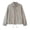 Khaki, variant on Women Gingham Bomber Jacket Plaid Hooded Oversized Cropped Zip Up Batwing Windbreaker with Pockets Outwear Coat Khaki L