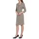 thumbnail image 4 of INSPIRE CHIC Vestido de Tweed con Cuello de Solapa y Botones de Manga 3/4 para Mujeres Talla S 2, 4 of 4