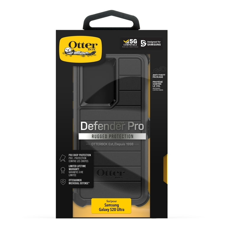 OtterBox Defender Pro Case for Samsung S20 Ultra Black