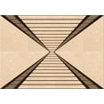thumbnail image 1 of Ahgly Company Machine Washable Indoor Rectangle Transitional Copper Brown Area Rugs, 2' x 3', 1 of 7