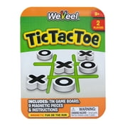 Magnetic Tic Tac Toe Tin Game by WeVeel - Ages 3+ - Birthday Party Favors