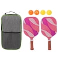 thumbnail image 2 of Paddles, Fiberglass  Set Sweat Absorbing With Storage Bag For Outdoor Courts, 2 of 8