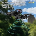 Remote Control Racing Airplan Aezusy RC Drone for Kids, 2-in-1 Flying Remote Control Car Toys with ...