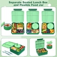 thumbnail image 2 of Lonchera Bento Pawtong con termo de sopa de 240 ml para niños, 2 of 5