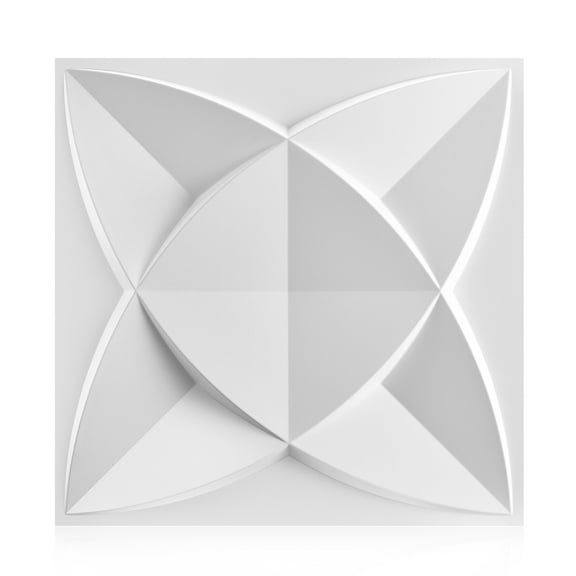 30Pack 3D Wall Panels for Interior Wall Décor Black 11.8"*11.8" Covering Panels, PVC Textured 3D Wall Tile for Living Room, Bedroom DIY Interior Décor