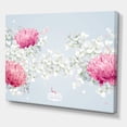 thumbnail image 3 of Apple Blossom and Chrysanthemums 8 in x 12 in Painting Canvas Art Print, by Designart, 3 of 4