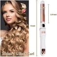 thumbnail image 4 of Curling Wand Automatic Curling Iron Automatic Hair Curler Rotating Curling Iron Hair Waver Hair Styling Irons 30s Instant Heat Wand 110-240v, 4 of 17