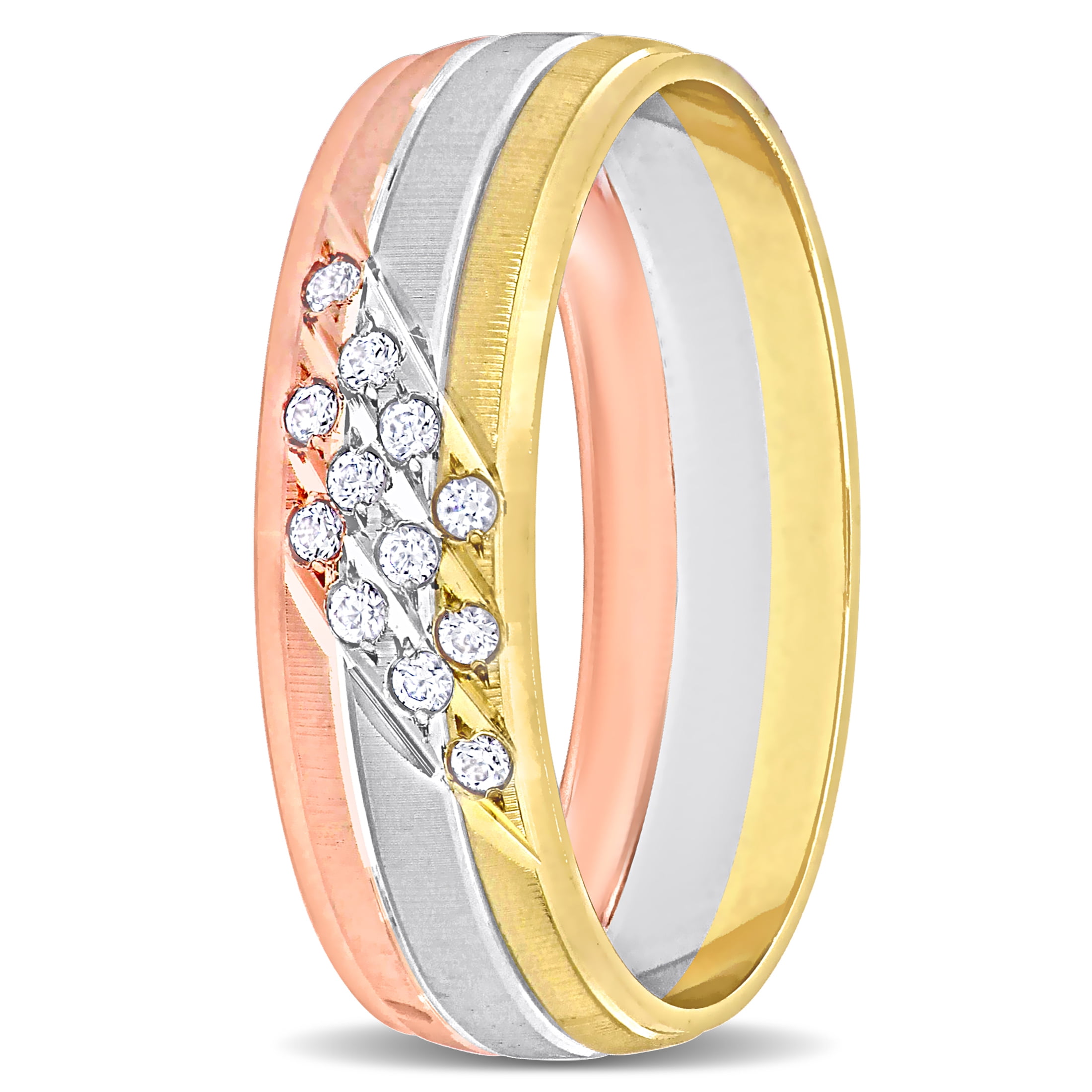 Everly Women's Cubic Zirconia 14k Wedding Ring