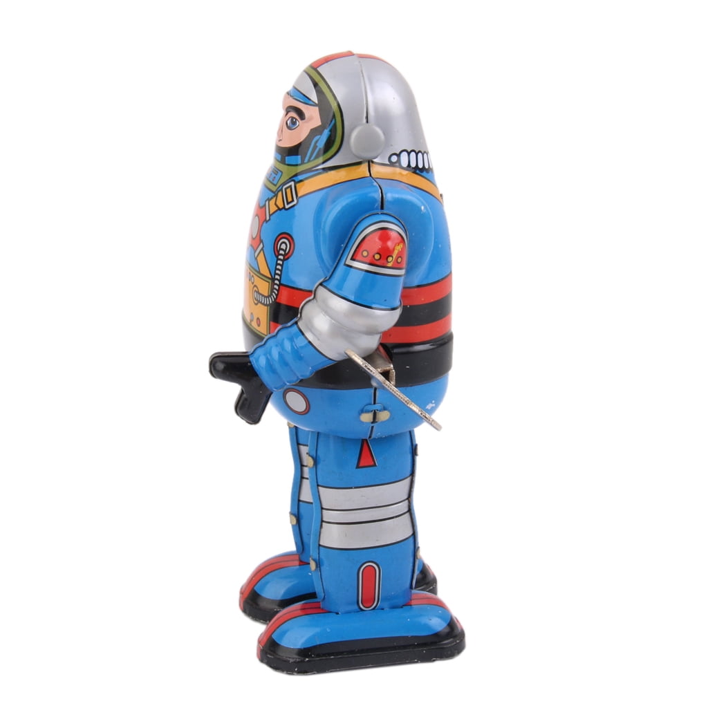 Horikawa Style Spaceman Astronaut Robo Tin Toy Windup SALE! 