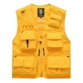 thumbnail image 2 of Purcolt Men's Fishing Vest Summer Casual Full Zipper Vests Quick Drying Loose Fit Cargo Jacket with Multi Pockets for Safari Travel Outdoor Work Photo, 2 of 7