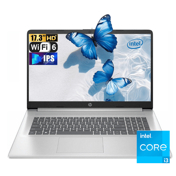 HP 17.3" HD  Business Laptop Touchscreen Intel Core Ultra 7 255U (Beats i7-13620H) 16GB DDR5 RAM 512GB SSD Intel Graphics Wi-Fi 6 BT 5.4 Webcam HDMI 1.4 Backlit KB Fingerprint Windows 11 Home Blue