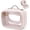 Pink, variant on LinYooLi Travel Toiletry Bag TSA Approved Makeup Bag Clear 2 Layer Cosmetic Bag with Handle Waterproof Transparent Makeup Organizer