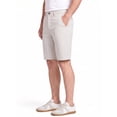 thumbnail image 5 of MEILIHUA Men's 9" Inseam Flat Front Golf Shorts, Tailored Fit Casual Chino Shorts with Stretch Waistband, 5 of 8