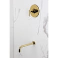 thumbnail image 4 of Kingston Brass KB6332CMLTO Manhattan Single-Handle Pressure Balanced Tub Faucet in Polished Brass, 4 of 7