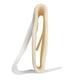 thumbnail image 1 of Crinolina flexible de sinamy, crinolina de pelo de caballo, trenza DIY para vestidos de novia, fajas Marfil, 1 of 9