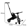 thumbnail image 5 of Triciclo con Barra de Empuje Angelin Baby  Luz Rosa, 5 of 5
