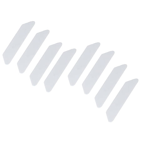 Lot De 8 Antidérapants Triangulaires Pour Tapis - Lavables Et Réutilisables - Convient à La Plupart Des Sols
