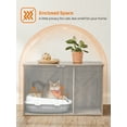 Feandrea Hidden Cat Litter Box Enclosure Litter Box Furniture with