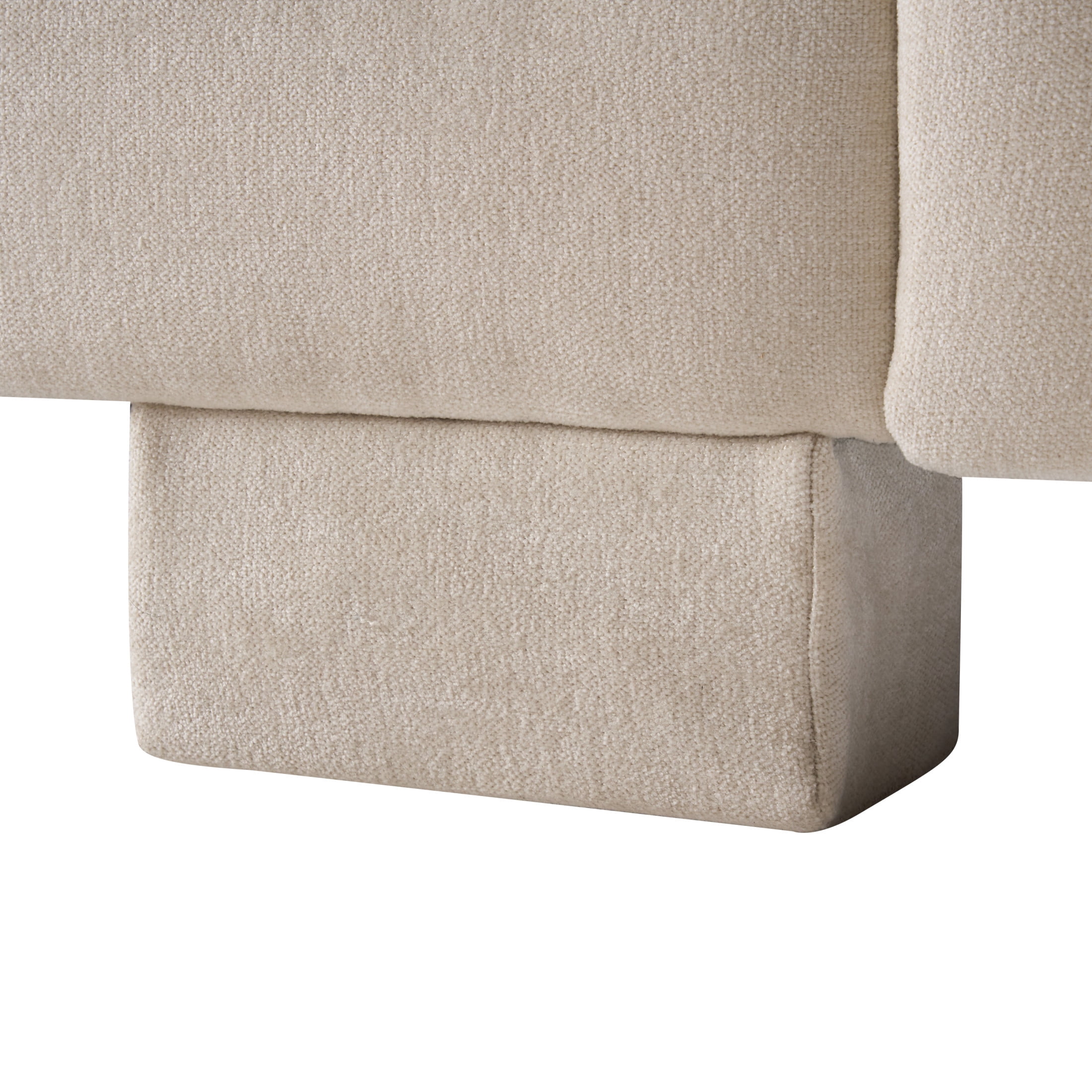 Christopher Knight Home 77.5" Modern Upholstered Sofa, 3 Seater Living Room Couch, Beige