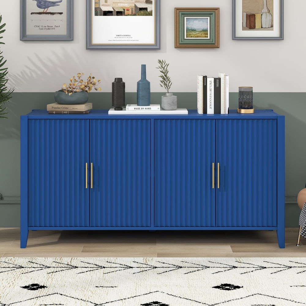 Accent Storage Storage with Doors and Metal Handles