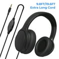 thumbnail image 4 of WMSZMSM Long Cord Wired Headphones for TV & PC, No Mic, Volume Control, 3.5mm AUX(9.8FT), 4 of 8