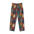 thumbnail image 5 of Balery Autumn Leaves print Men's Pajama Pants,Ultra Lightweight Pjs,Lounge Pant-X-Large, 5 of 9
