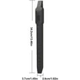 thumbnail image 2 of Tignapoo Modern MIDI Digital Saxophone with ABS Build, Long Battery Life, and Headphone Jack for Silent Practice - Black/White Options, 2 of 6