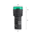 thumbnail image 3 of Flash & Active Buzzer Alarm 3 Colour & 3 Volts Ad16-16Sm Units Great Buy Green Dc24V, 3 of 8