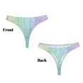 thumbnail image 3 of Fotbe Beautiful Glitter Tanga Sin Costuras para Mujer con Estampado – Panties Invisibles, Transpirables y Cómodos para Uso Diario-XX-Large, 3 of 6
