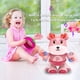 thumbnail image 5 of Muñeca de ciervo de baile eléctrico suave con luz de música portátil para niños regalos de vacaciones Tmvgtek libre de BPA, 5 of 9