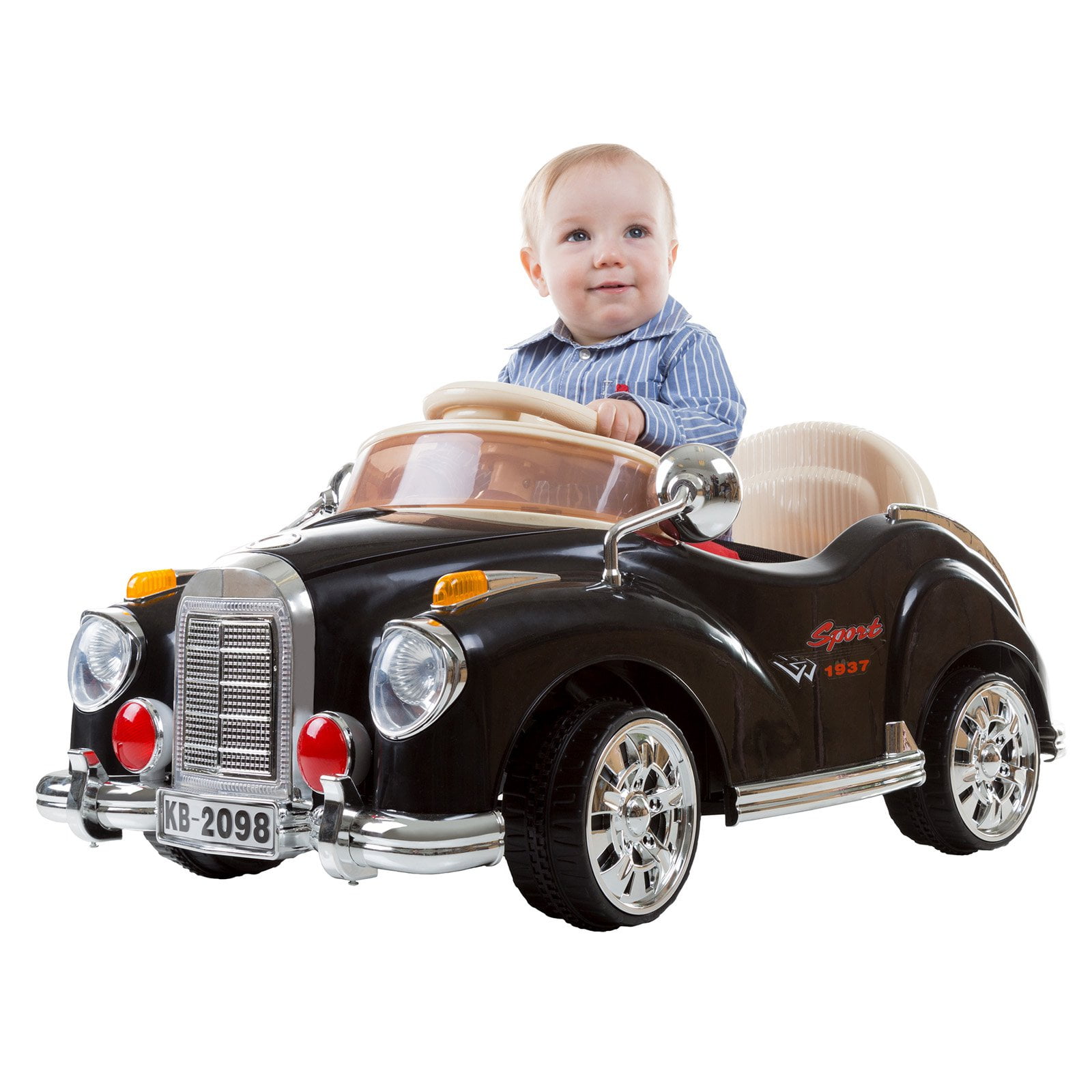 Lil Rider Kids 1937 Roadster RideOn Battery Powered Riding Toy