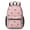 French Bulldog and, variant on Maltese and Dog Paw Print Red 17" School Backpacks for Teens,Waterproof Oxford Fabric,S-Shape Padded Straps for School,Travel,Hiking,Camping