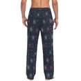 thumbnail image 4 of FORMRS Mens Pajama Pants with Pockets Cotton Sleepwear Lounge Bottoms Sizes S-2XL, Starry Night Pattern, 4 of 7