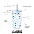 thumbnail image 2 of Simple Modern 12 fl oz Tritan Plastic Junior Tumbler with Silicone Straw Lid | Clouds, 2 of 5