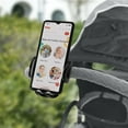 thumbnail image 2 of Nûby™ Stroller Phone Holder - Black, 2 of 3