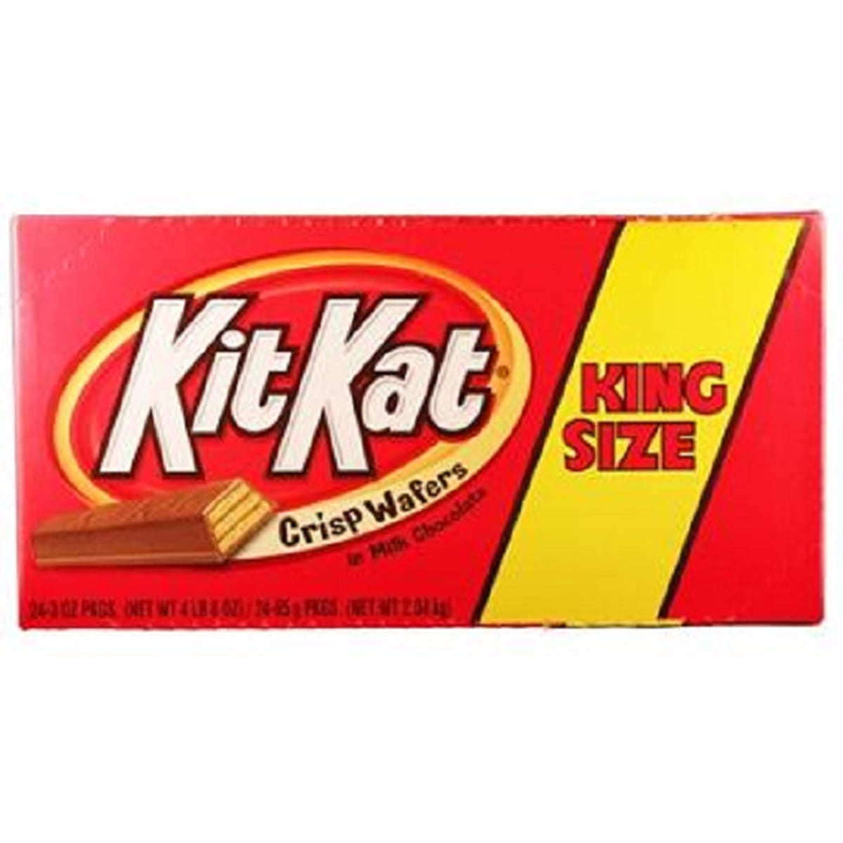 Product Of Kit Kat, King Size Crisp Wafers, Count 24 (3 oz) Chocolate